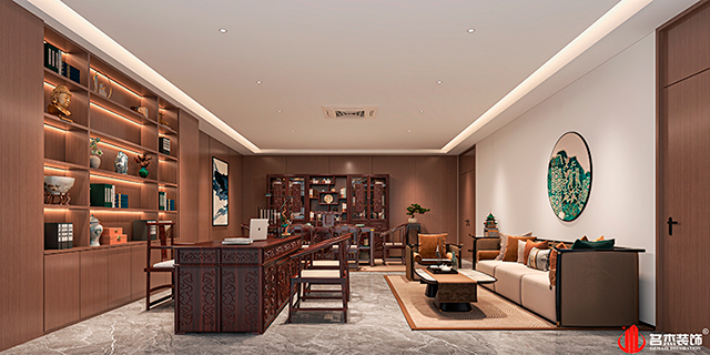 总经理室设计效果